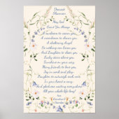 Segen eines Sonnenstrahls, um Ihr Kinderzimmer zu  Poster (Vorne)