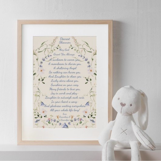 Segen eines Sonnenstrahls, um Ihr Kinderzimmer zu  Poster