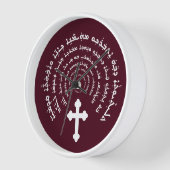 Segen eines Zuhause-Gebet in Assyrien Uhr (Winkel)