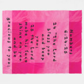 Segen Fleecedecke (Vorderseite (Horizontal))