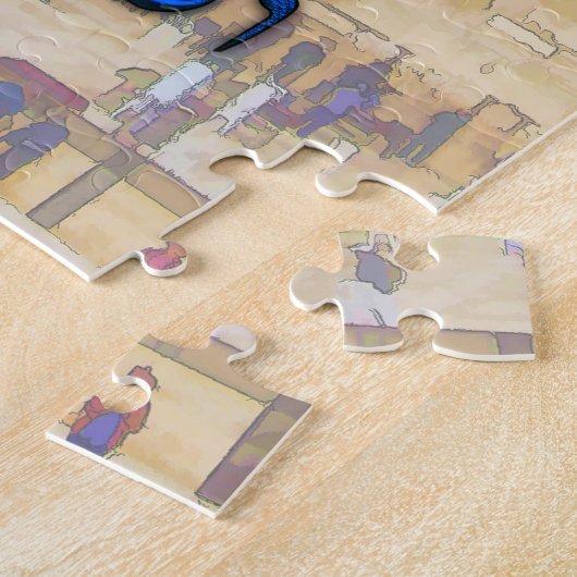 Segen für das Geschäft in Hebräisch , Birkat HaEse Puzzle (Seite)