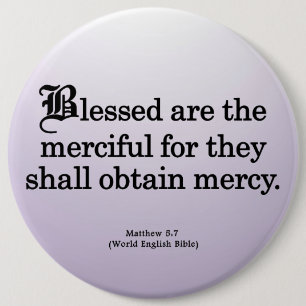 Segen für Gnade Matthew 5-7 Button