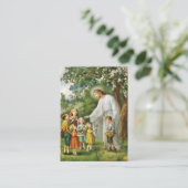 Segen für Kinder mit der Heiligen Karte für kathol (Stehend Vorderseite)