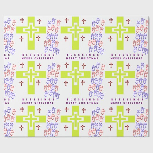 Segen Gottes Geschenkpapier (Flach)