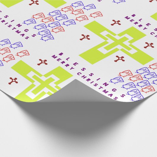 Segen Gottes Geschenkpapier (Ecke)