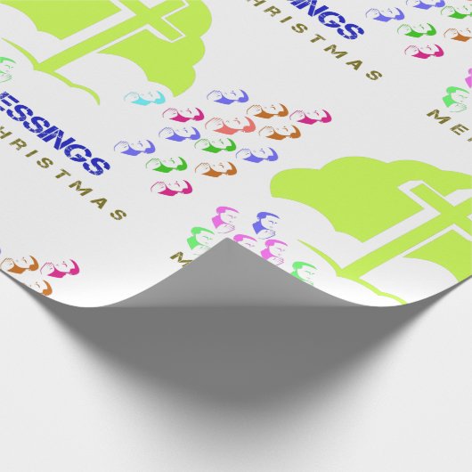 Segen Gottes Geschenkpapier (Ecke)