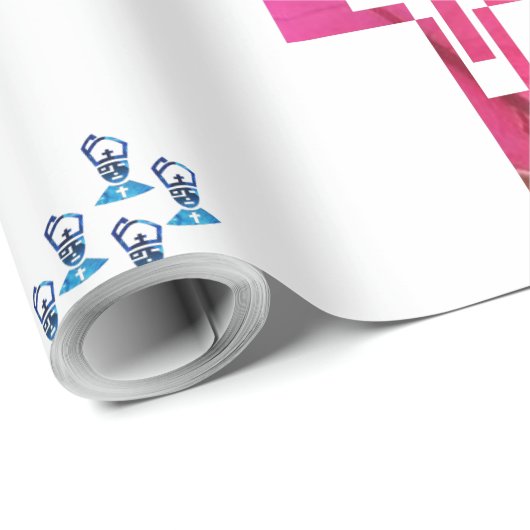 Segen Gottes Geschenkpapier (Rolleneckpunkt)