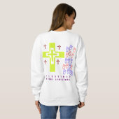 Segen Gottes Sweatshirt (Schwarz voll)