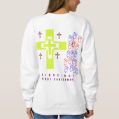 Segen Gottes Sweatshirt (Rückseite)