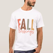 Segen im Fall - Fall T-Shirt (Vorderseite)