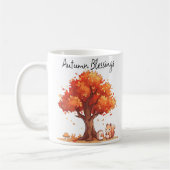 Segen im Herbst Kaffeetasse (Links)