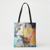 "Segen im Sturm" Tote Tasche (Vorderseite)