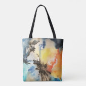 "Segen im Sturm" Tote Tasche (Rückseite)