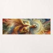 Segen in Stille Yogamatte (Vorderseite (Horizontal))