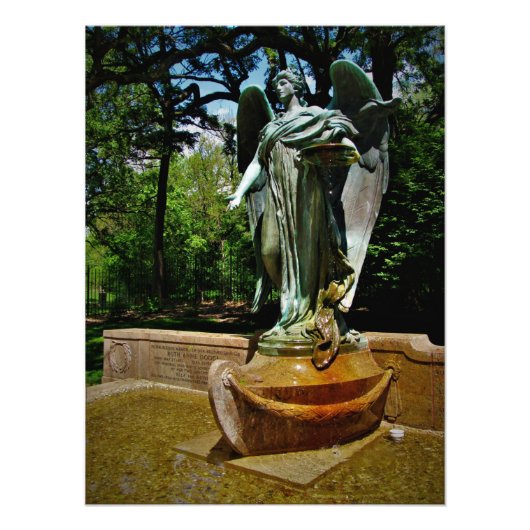 "Segen in Verschleierung" Fotodruck (Vorne)