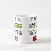 Segen in versteckter Witzmugge oder Reiseumarmung Kaffeetasse (Mittel)