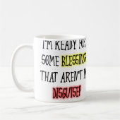 Segen in versteckter Witzmugge oder Reiseumarmung Kaffeetasse (Links)