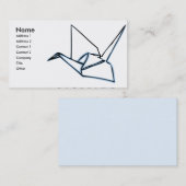 Segen-Kran-Visitenkarte Visitenkarte (Vorne/Hinten)