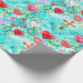 Segen Liebe Faith Geschenkpapier (Ecke)