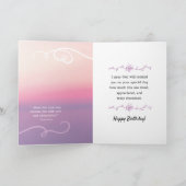 Segen Möge der Gott der Hoffnung dich mit Freude e Karte (Innenseite)