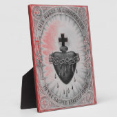 Segen-Plakette Fotoplatte (Seite)