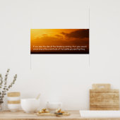 Segen Poster (Küche)