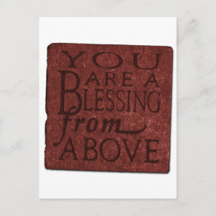 Segen Postkarte