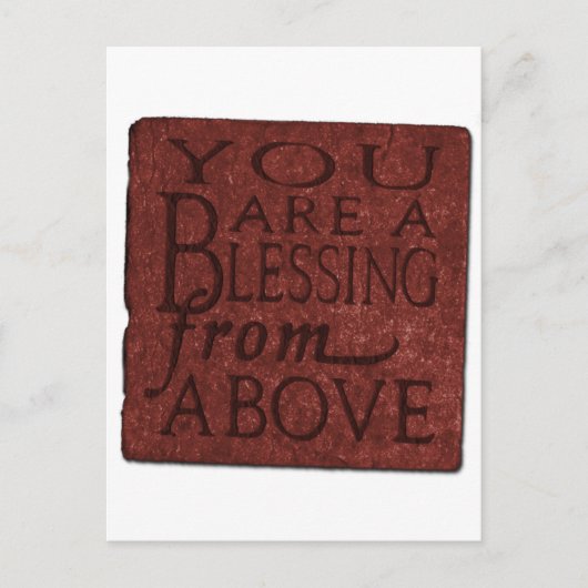 Segen Postkarte (Vorderseite)