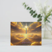 Segen Postkarte (Stehend Vorderseite)