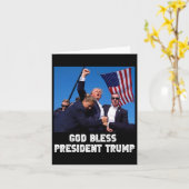 Segen Präsident Trump1 Karte (Gelbe Blume)