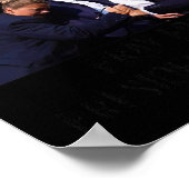 Segen Präsident Trump2 Poster (Ecke)
