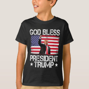 Segen Präsident Trump 2024 Unterstützung für Trump T-Shirt