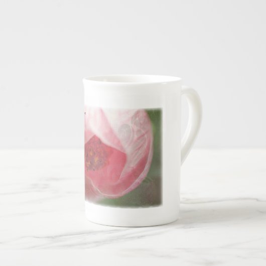 Segen-Rose Porzellantasse (Vorderseite Rechts)