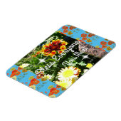 Segen Sie alle, die Sie treffen inspirierende Zita Magnet (Linke Seite)