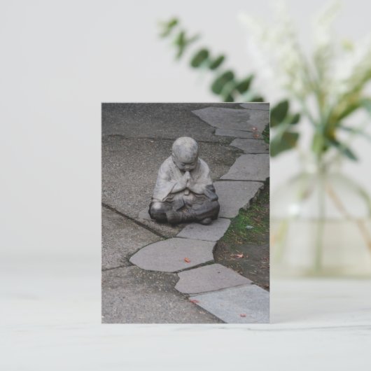 Segen Sie alle Postkarte (Stehend Vorderseite)