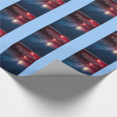 Segen Sie den Herrn zu jeder Zeit Geschenkpapier (Ecke)