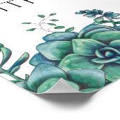 Segen Sie diese Zuhause mit Liebe und Lachen Print Poster (Ecke)