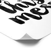 Segen Sie dieses Chaos Poster (Ecke)