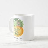 Segen Sie dieses Durcheinander Sukkulenten Pumpkin Kaffeetasse (Vorderseite Links)