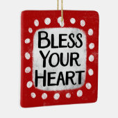 Segen Sie Ihr Herz Ornament (Rechts)