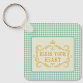 Segen Sie Ihr Herz-Süd-Angebot Schlüsselanhänger (Vorderseite)