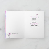 Segen Sie Ihr süßes Herz, weil Sie so freundlich s Karte (Innenseite)