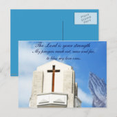 Segen Sie Ihre Postkarte (Vorne/Hinten)