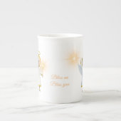 'Segen Sie mir Ihre Kinder!' Porzellantasse (Vorderseite)