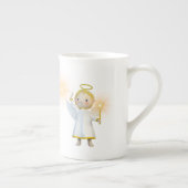 'Segen Sie mir Ihre Kinder!' Porzellantasse (Rechts)