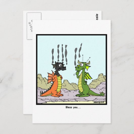 Segen Sie Postkarte (Vorne/Hinten)