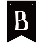 Segen Sie unser Son-Banner, Schwarz, Gold Wimpelkette (Zweite Fahne)