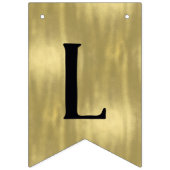 Segen Sie unser Son-Banner, Schwarz, Gold Wimpelkette (Dritte Fahne)