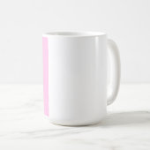 Segen und Glauben (rosa Hintergrund) Kaffeetasse (VorderseiteRechts)