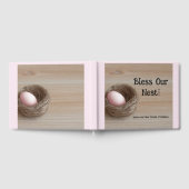 Segen unser Nest, nistendes Party Gästebuch (Voll)